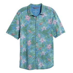 TOMMY BAHAMA Indigo Jungle Topia Camp Shirt
